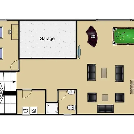 Sleeps 6 Pool Air Con Wifi 칼페